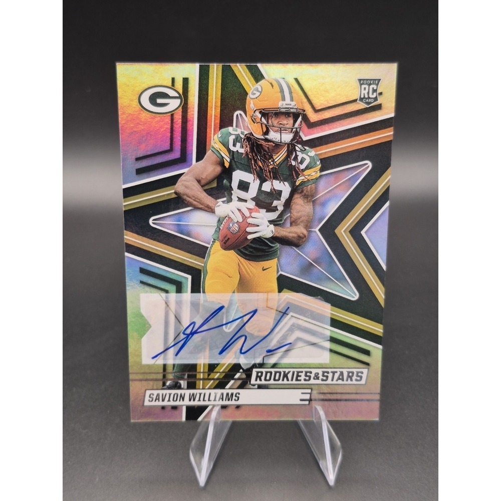 2025 Panini Rookies & Stars Savion Williams #174 Rookie Signatures Silver (RC)